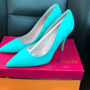 Kate Spade suede heels